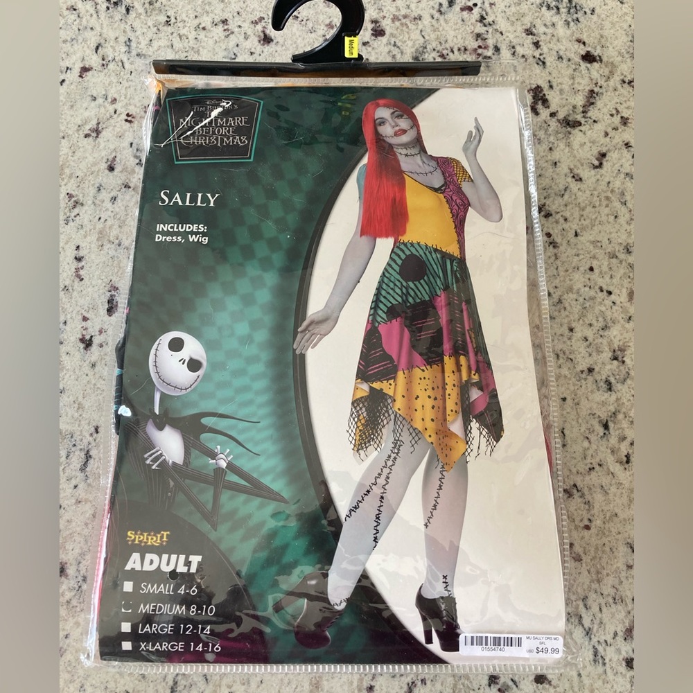 Sally (nightmare before Christmas costume)
